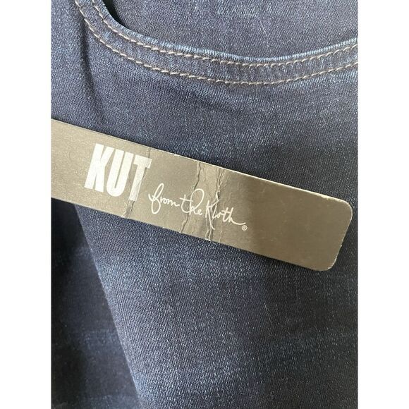 Kut From The Kloth Womens Jeans Baby Bootcut Size 24W Dark Wash Blue  NWT - Picture 6 of 13